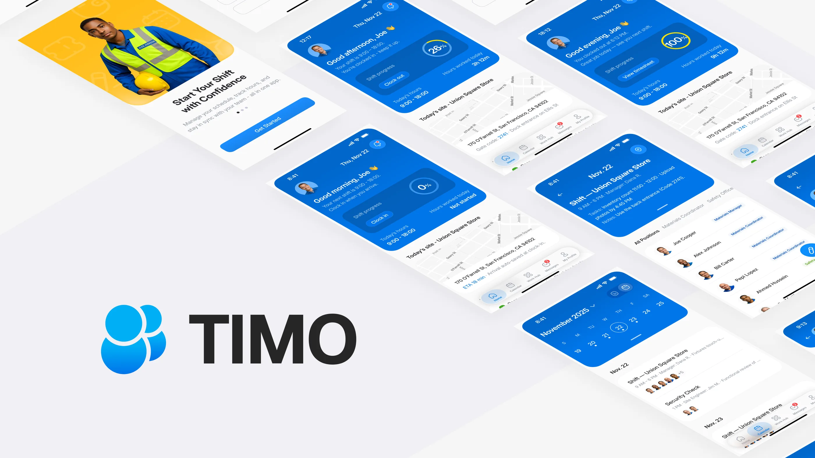 Timo corrections flow with guided checklist and digital receipt